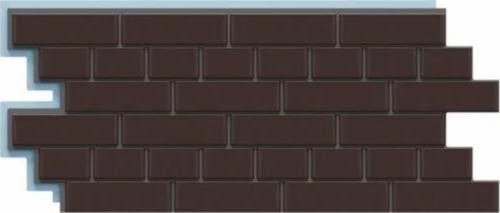 Фасадная термопанель Доломит Кирпич 40 мм, Коричневый купить в Барнауле