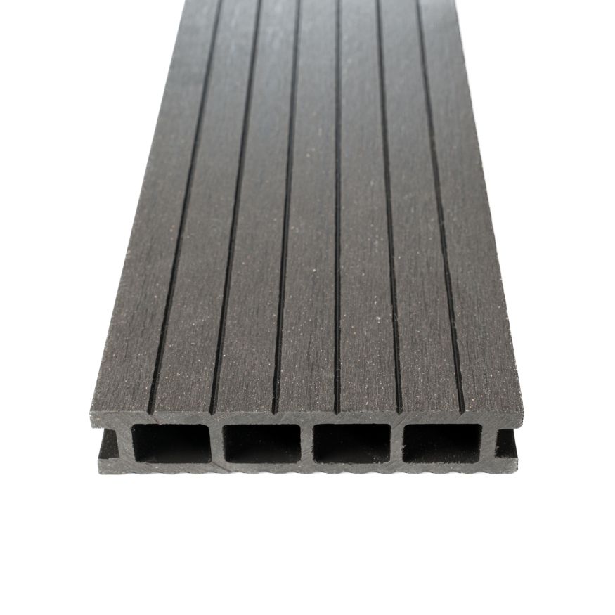 Террасная доска Экодекинг Базик, Графит купить в Барнауле