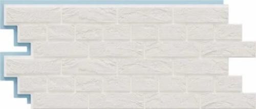 Фасадная термопанель Доломит Венецианский Кирпич 40 мм, Белоснежный купить в Барнауле