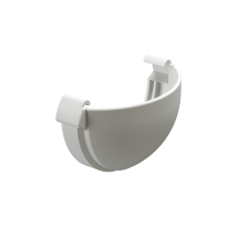 Заглушка желоба Docke Lux, Пломбир