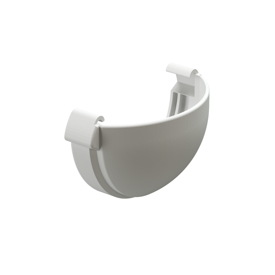 Заглушка желоба Docke Lux, Пломбир купить в Барнауле