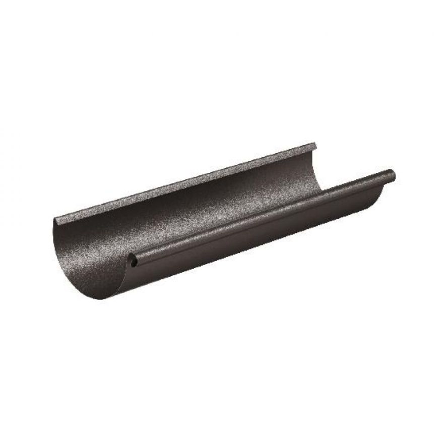 Водосточный желоб Aquasystem RR 32, тёмно-коричневый матовый, 3.00 м, 150/100 купить в Барнауле