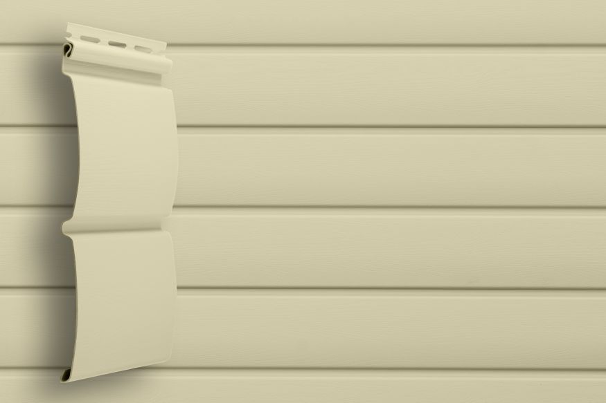 Сайдинг Grand Line, Блок-хаус D4.8 Цвет Слоновой кости купить в Барнауле