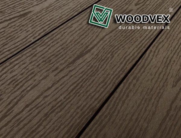 Террасная доска из ДПК WOODVEX Select в цвете Венге купить в Барнауле