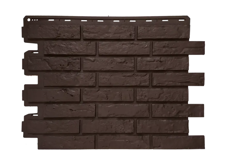 Фасадная панель Альта-Профиль, Кирпич Рижский ЭКО Коричневый купить в Барнауле