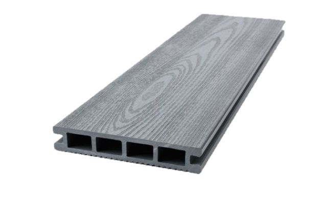 Террасная доска Экодекинг Титан, Серый купить в Барнауле